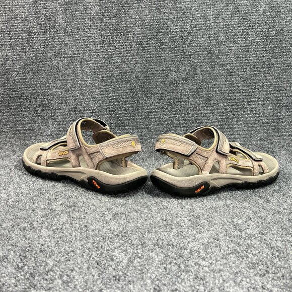 Teva Hudson Hiking Sandals Men\'s‎ Size 10 Tan Suede Adjustable Athletic Comfort main image 10